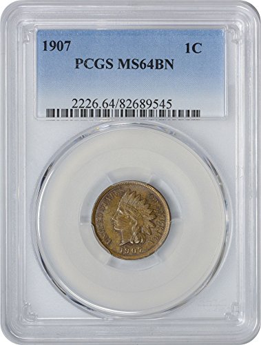 1907 PCGs Cent Cent MS64BN
