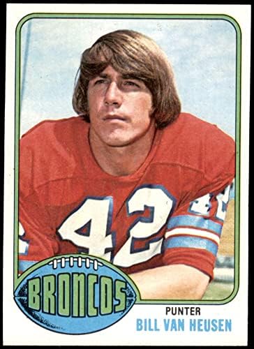 1976 Topps 37 ביל ואן היוזן דנוור ברונקוס NM/MT Broncos Maryland
