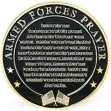 מטבע תפילה של כוחות צבא חיל הים - מטבע האתגר של USN Valor