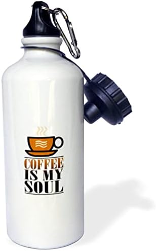 תמונת 3 של מילים של מילים קפה היא הנשמה שלי - בקבוקי מים