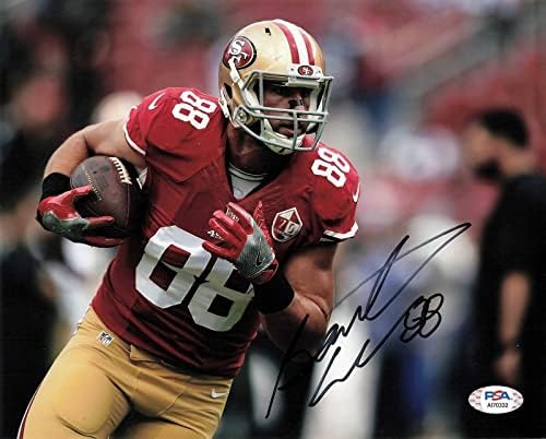 גארט סלק חתם על 8x10 Photo PSA/DNA סן פרנסיסקו 49ers חתימה - תמונות NFL עם חתימה