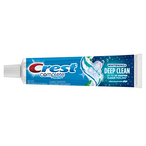 CREST הובנה מלאה בתוספת משחת שיניים נקייה עמוקה, נענע תועלת, 5.8 אונקיה