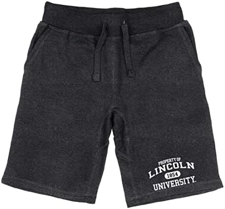 W הרפובליקה לינקולן אוניברסיטת אריות נכסים מכללת פליס מכנסיים קצרים