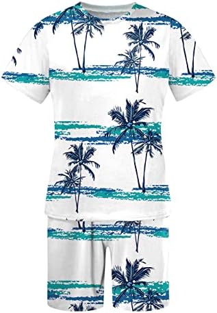 2023 גברים חדשים אביב קיץ תלבושת חוף חוף שרוול קצר חולצה מודפס