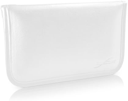 מארז גליבה תואם ל- Tecno Pouvoir 3 Plus - כיס מסנג'ר עור מובחר, עיצוב עטיפת כיסוי עור סינטטי לעיצוב עבור Tecno Pouvoir 3 Plus - שנהב לבן